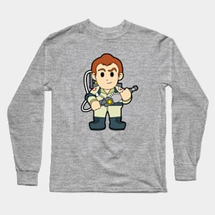 Ray Stantz Ghostbusters Chibi Long Sleeve T-Shirt